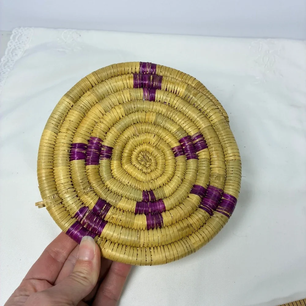 Woven Basket Trivet 6